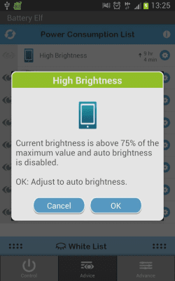 Capture d'écran de l'application Battery Elf - #4