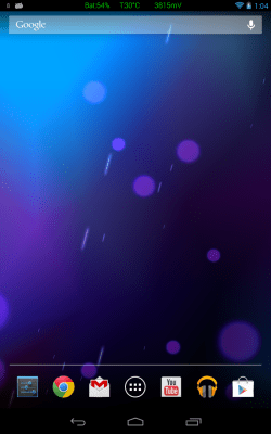 Capture d'écran de l'application Mini moniteur de batterie - #8