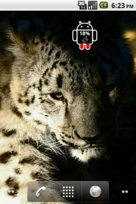 Capture d'écran de l'application ICS Android Battery - #3