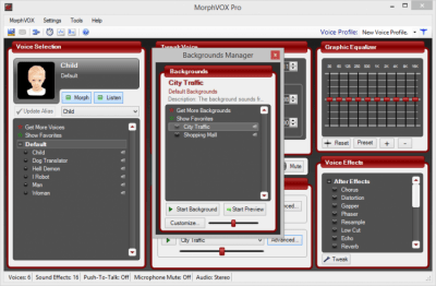 Capture d'écran de l'application MorphVOX Pro - #2