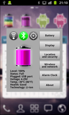 Capture d'écran de l'application Pink Battery - #3