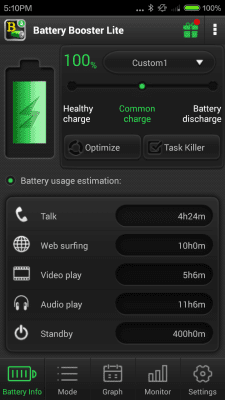 Capture d'écran de l'application Battery Booster Lite - #1