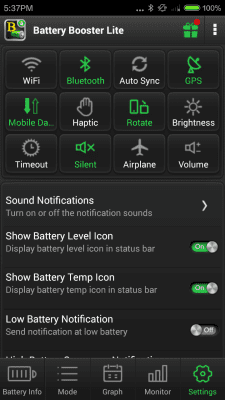 Capture d'écran de l'application Battery Booster Lite - #5