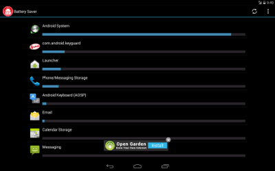 Capture d'écran de l'application Open Garden Battery Saver - #3