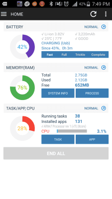 Capture d'écran de l'application Battery Helper - #1