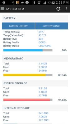 Capture d'écran de l'application Battery Helper - #6