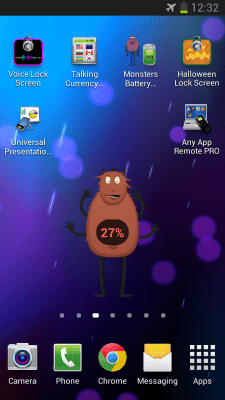 Capture d'écran de l'application Monsters Battery Widget - #3