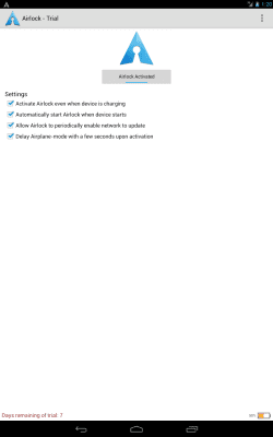 Capture d'écran de l'application Airlock - Battery Saver - #6