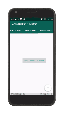 Capture d'écran de l'application Apps Backup & Restore - #3