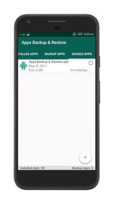 Capture d'écran de l'application Apps Backup & Restore - #5