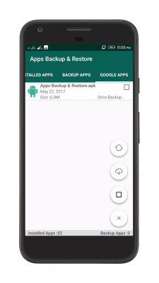 Capture d'écran de l'application Apps Backup & Restore - #6