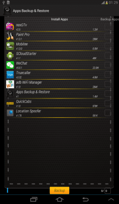 Capture d'écran de l'application Apps Backup & Restore - #9