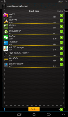 Capture d'écran de l'application Apps Backup & Restore - #10
