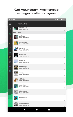 Capture d'écran de l'application SugarSync - #6