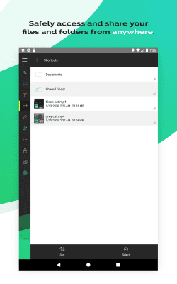 Capture d'écran de l'application SugarSync - #7