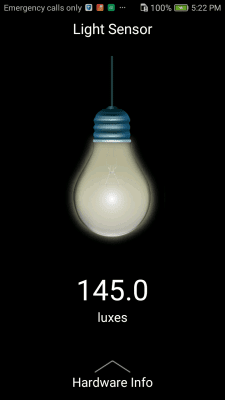 Capture d'écran de l'application Sensor Box for Android - #4