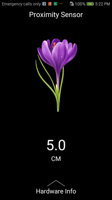 Capture d'écran de l'application Sensor Box for Android - #6
