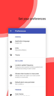 Capture d'écran de l'application Wake Me There - #5