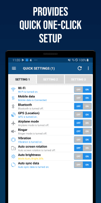 Capture d'écran de l'application Smart Quick Settings - #1