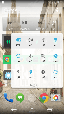 Capture d'écran de l'application Power Toggles - #2