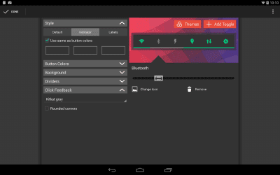 Capture d'écran de l'application Power Toggles - #12