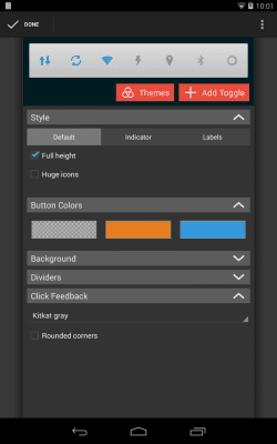 Capture d'écran de l'application Power Toggles - #14