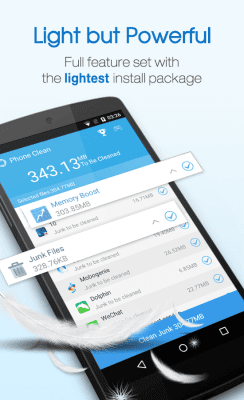 Capture d'écran de l'application Phone Clean : nettoyage de votre téléphone - #3