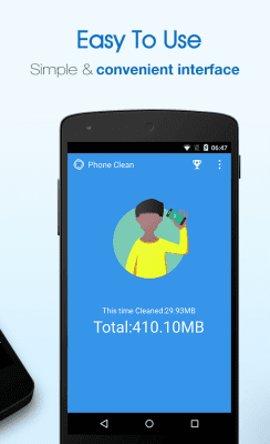 Capture d'écran de l'application Phone Clean : nettoyage de votre téléphone - #4