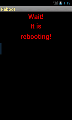 Capture d'écran de l'application Rechargement - #3