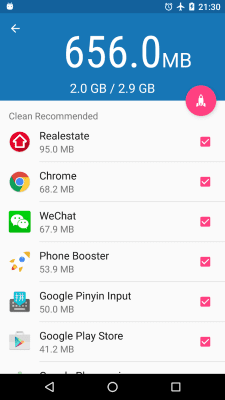 Capture d'écran de l'application Droid Cleaner (Optimizer) - #5