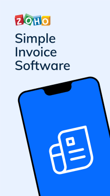 Capture d'écran de l'application Invoice & Time Tracking - Zoho - #1