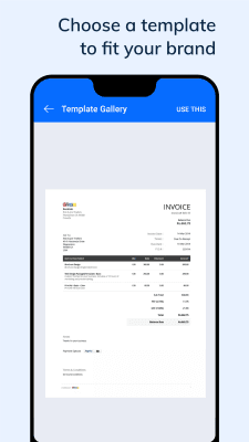 Capture d'écran de l'application Invoice & Time Tracking - Zoho - #3