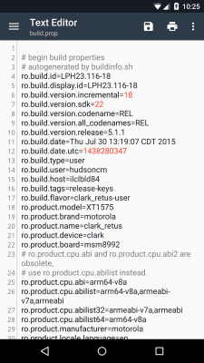 Capture d'écran de l'application Build Prop Editor - #2