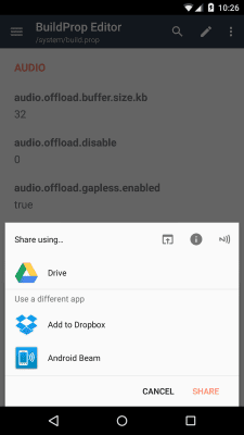 Capture d'écran de l'application Build Prop Editor - #6