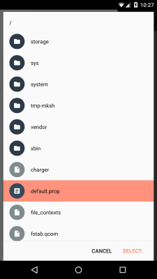 Capture d'écran de l'application Build Prop Editor - #7