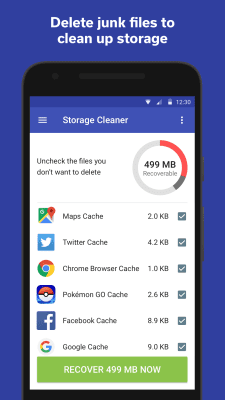 Capture d'écran de l'application The Cleaner - Speed up & Clean - #3