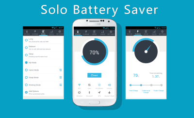 Capture d'écran de l'application Solo Battery Saver - #1