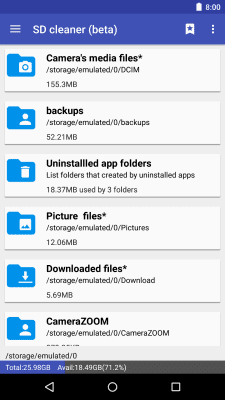 Capture d'écran de l'application 1Tap Cleaner (version russe) - #3