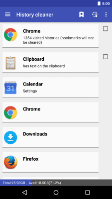 Capture d'écran de l'application 1Tap Cleaner (version russe) - #4