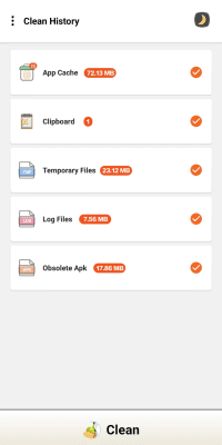 Capture d'écran de l'application Effacement facile de l'historique - #6