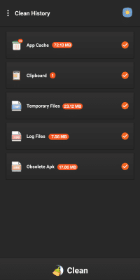 Capture d'écran de l'application Effacement facile de l'historique - #7