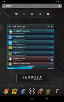 Capture d'écran de l'application Memory Manager - #4