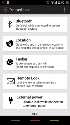 Capture d'écran de l'application Delayed Lock TRIAL - #2
