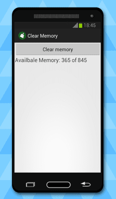 Capture d'écran de l'application clean memory - #3
