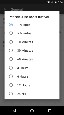 Capture d'écran de l'application Total RAM Booster Free - #5