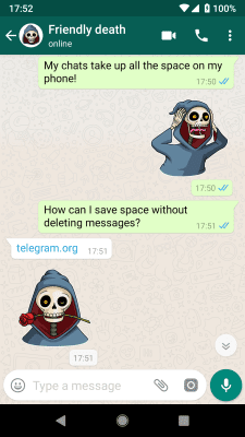 Capture d'écran de l'application Stickers for WA - Halloween - #3