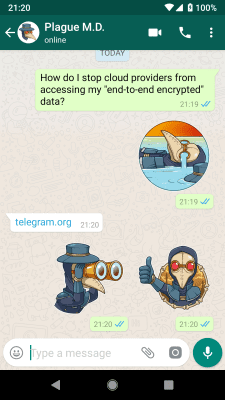 Capture d'écran de l'application Stickers for WA - Halloween - #6