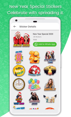 Capture d'écran de l'application Stickers forWhatsApp - Sticker Maker - #2