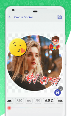 Capture d'écran de l'application Stickers forWhatsApp - Sticker Maker - #3
