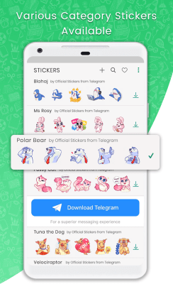 Capture d'écran de l'application Stickers forWhatsApp - Sticker Maker - #6
